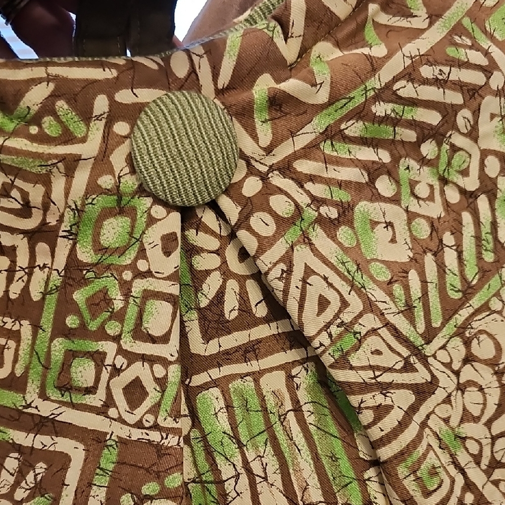 Boho Chic Patterned Shoulder Bag - image 4